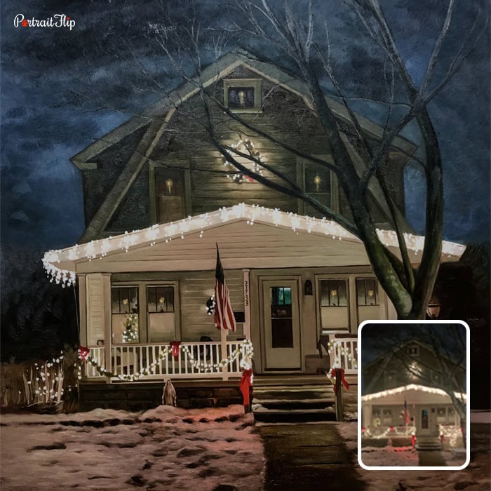 house oil artwork