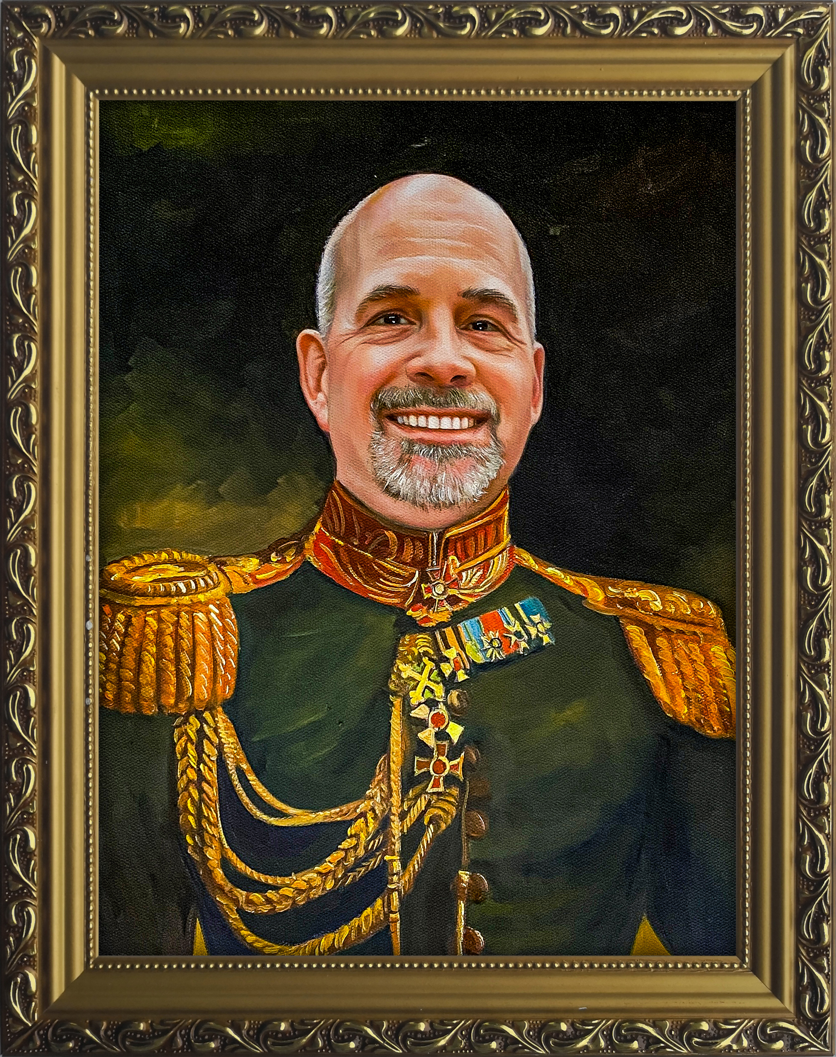 Gold Ornate Frame