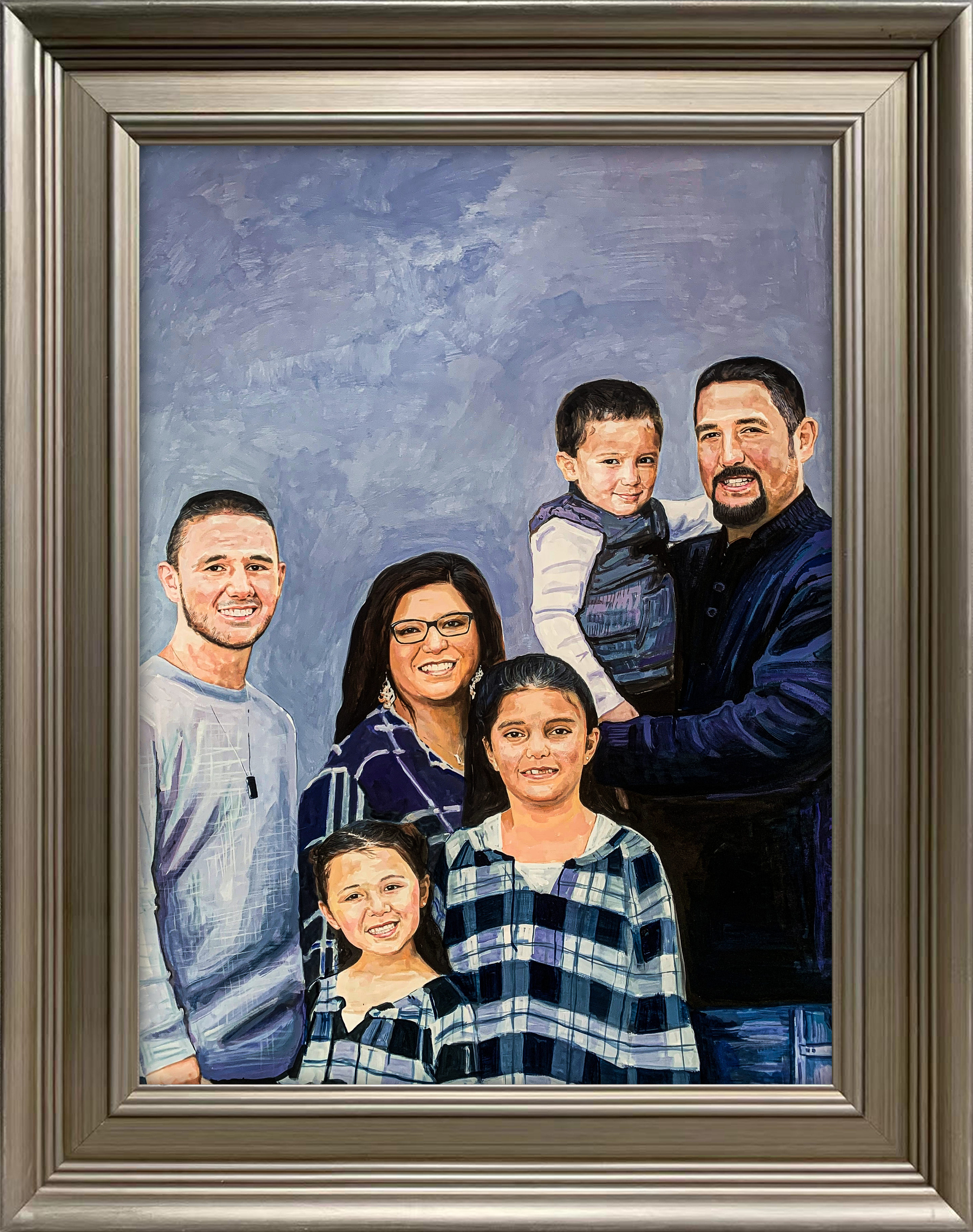Champagne Silver Frame