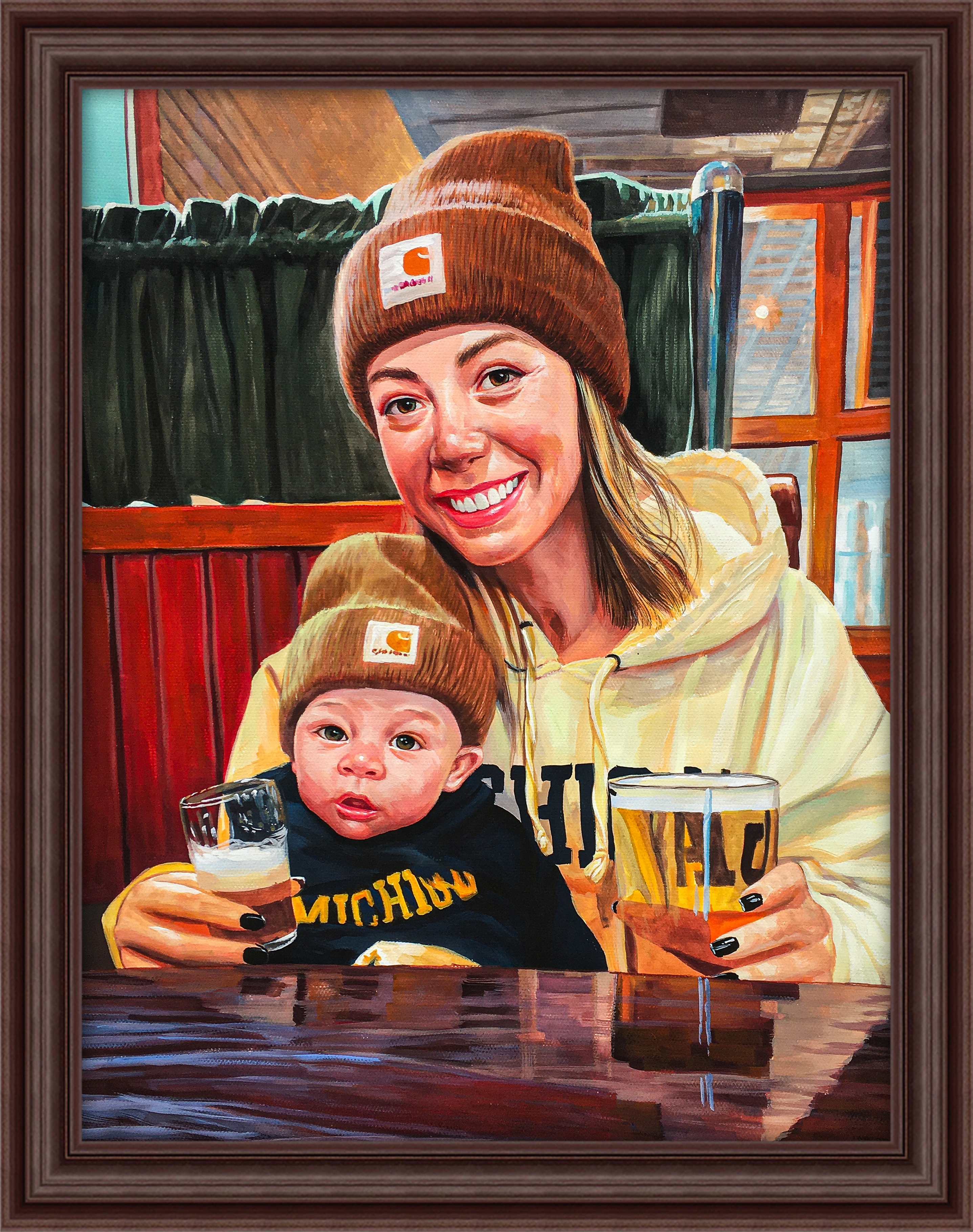 Coffee Brown Frame