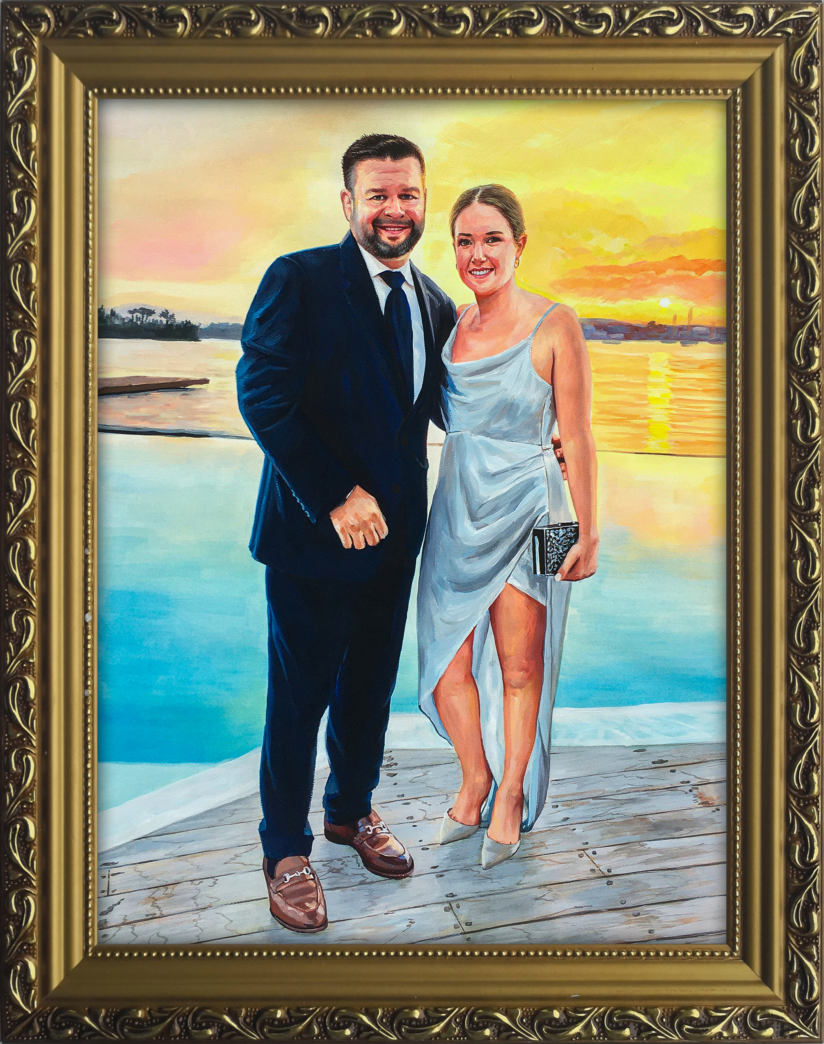 Gold Ornate Frame