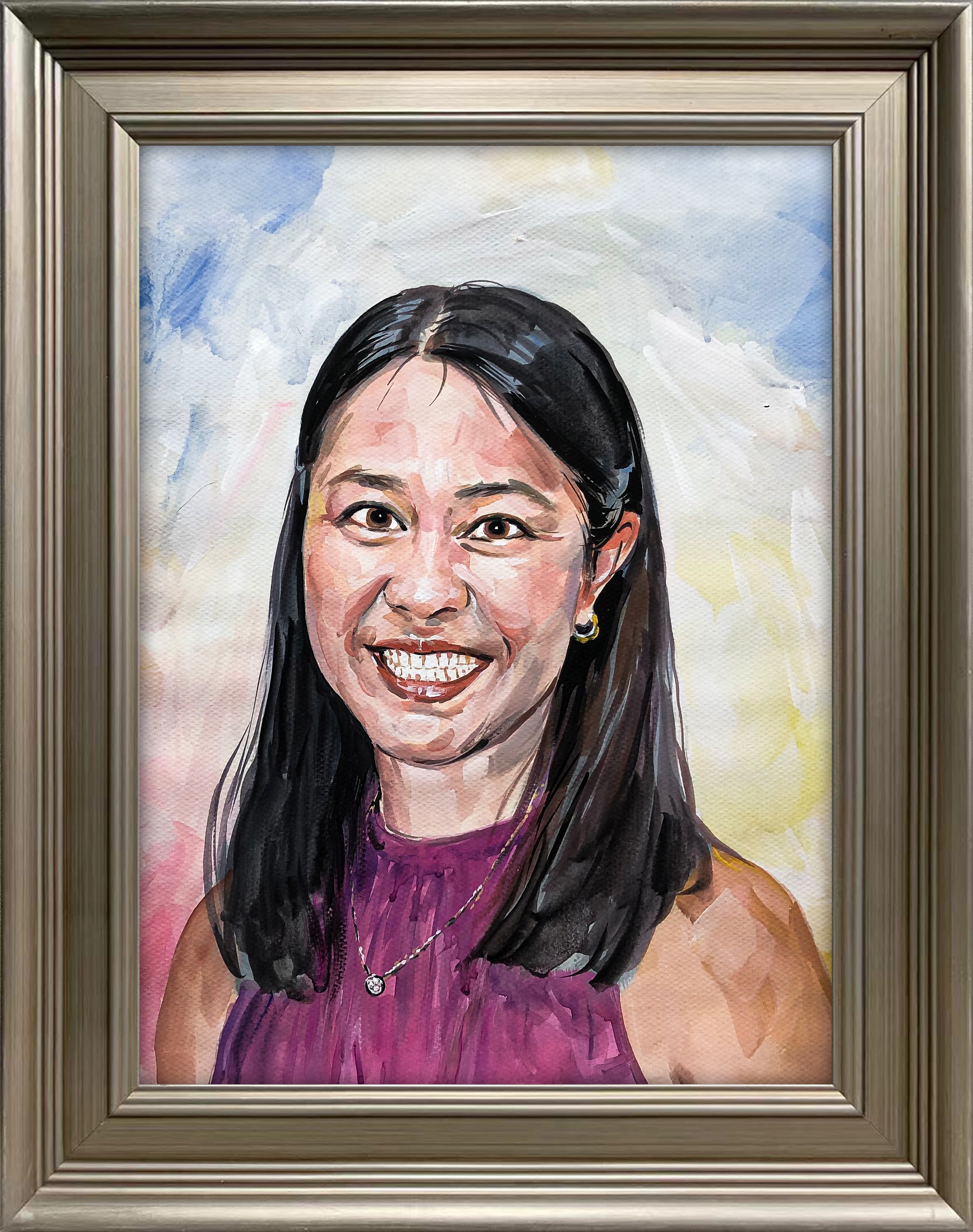 Champagne Silver Frame