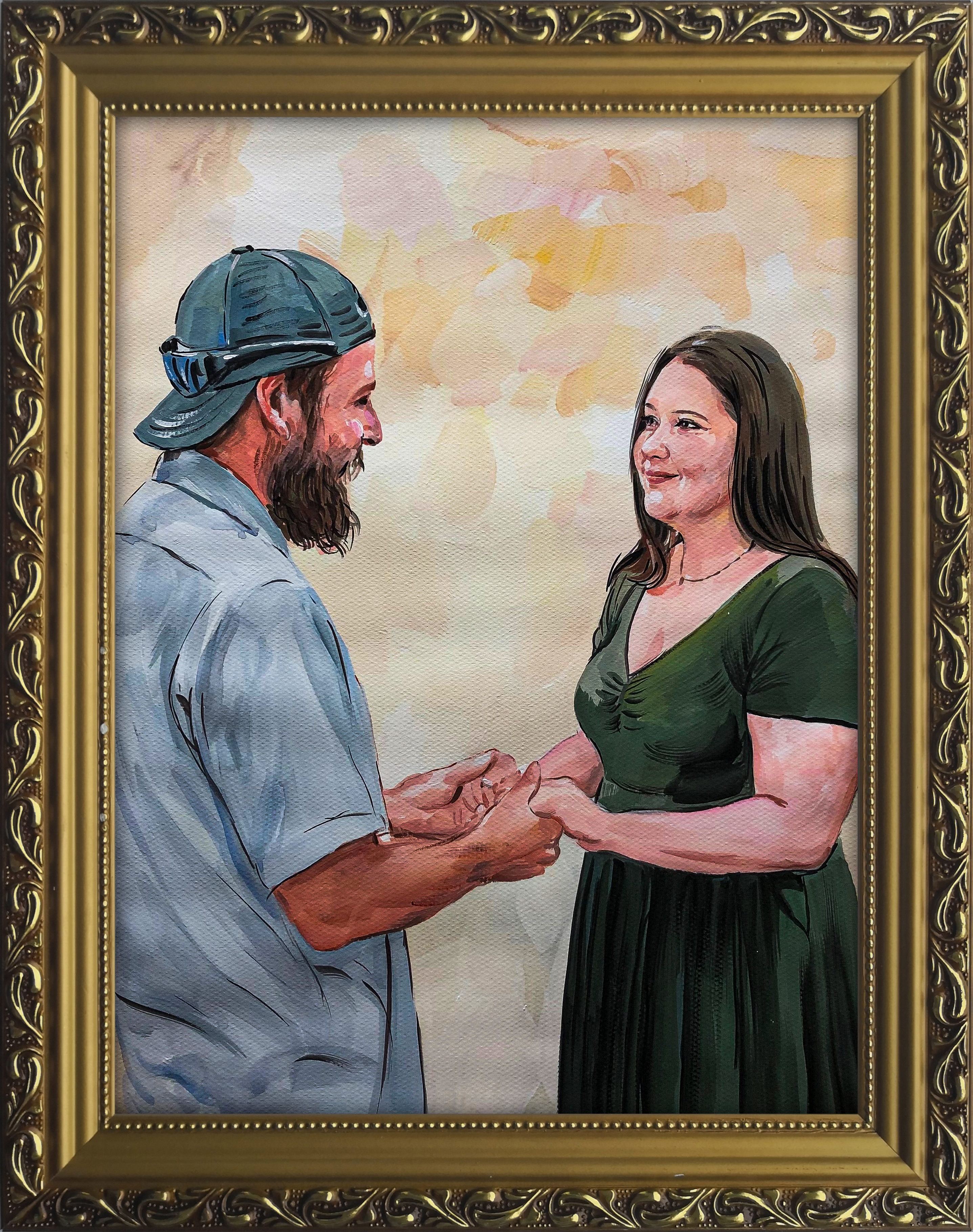 Gold Ornate Frame